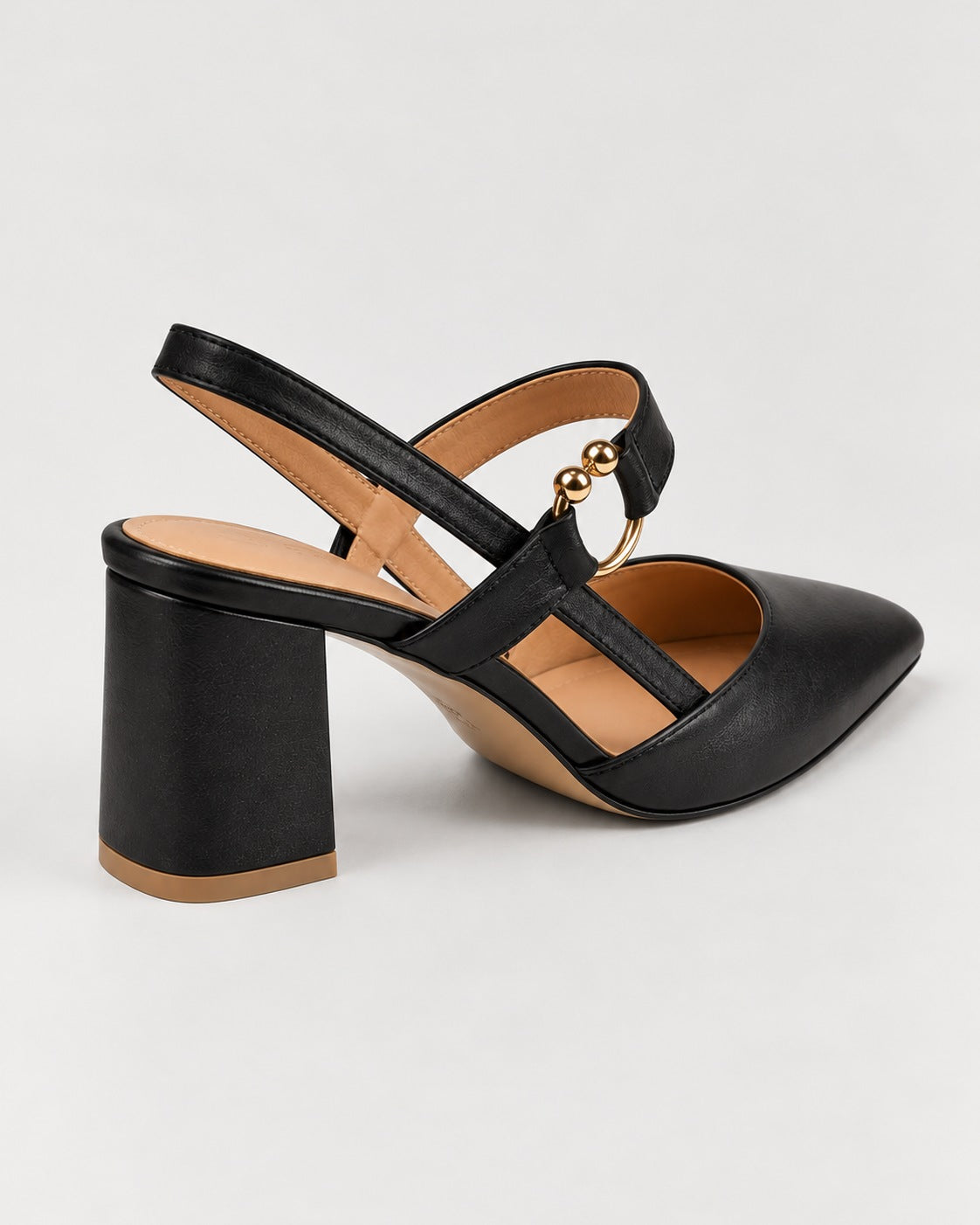 Vivienne Block Heel Slingback